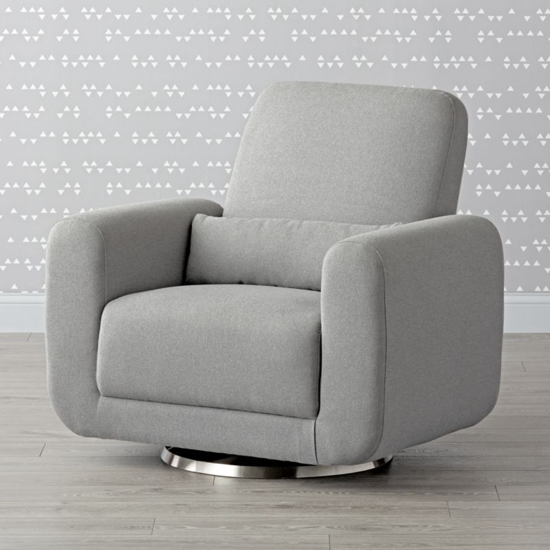 upholstered glider chair