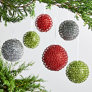 Best Christmas Ornaments Crate And Barrel