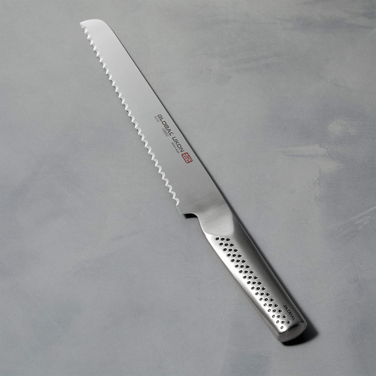 Global 9" UKON Bread Knife + Reviews Crate and Barrel