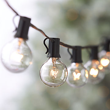 Outdoor Lighting String Lights And Lanterns Crate Barrel Outdoor Lighting String Lights And