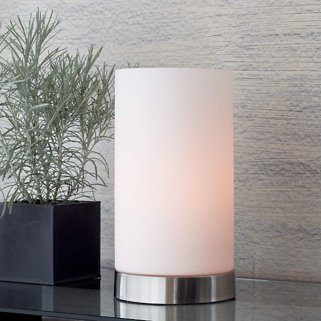 glow cylinder table lamp