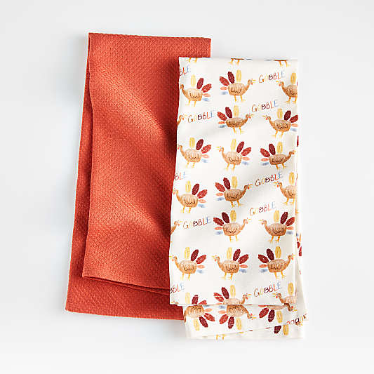 Kitchen Linens Dish Towels and Aprons Crate and Barrel