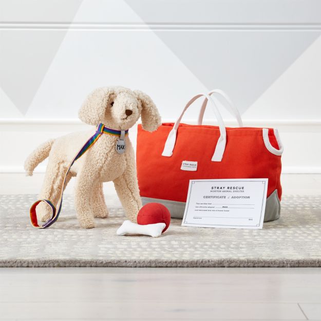 goldendoodle stuffed animal adoption set