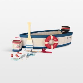 Image of Wonder & Wise by Asweets Gone Fishing Boat Toddler Activity Toy