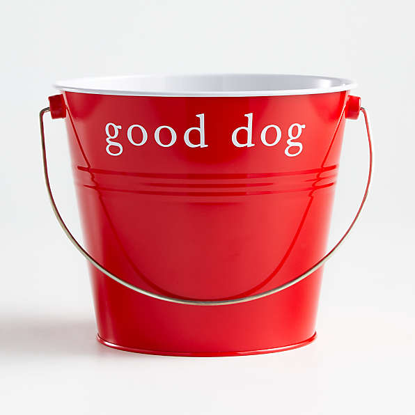 modern dog treat jar