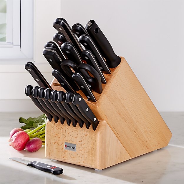 Wüsthof ® Gourmet 23Piece Knife Block Set Crate and Barrel