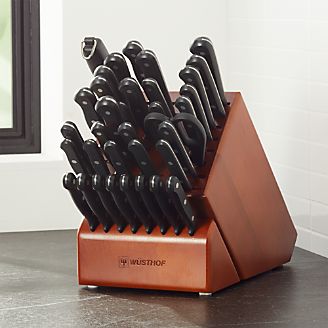 Wüsthof ® Gourmet 36-Piece Acacia Knife Block Set