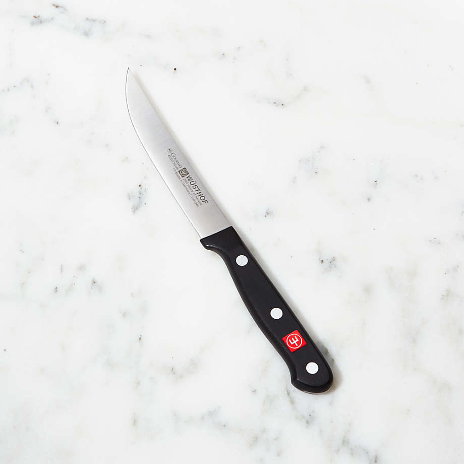 Wüsthof Gourmet 4.5" Steak Knife + Reviews Crate and Barrel