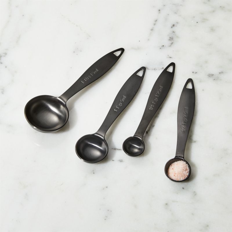 Graphite Measuring Spoons Set Of 4