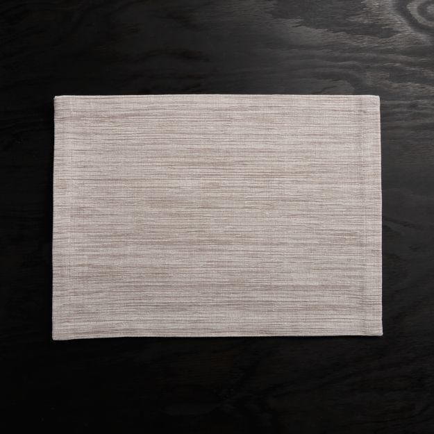 page web rotate how to Grasscloth    Cotton Dove and Crate  Grey Reviews Placemat