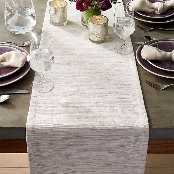 Table Runners Linen Cotton Polyester Crate And Barrel