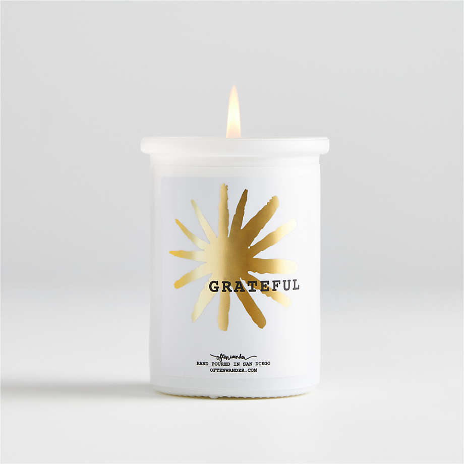 Grateful Candle 6oz + Reviews | Crate and Barrel