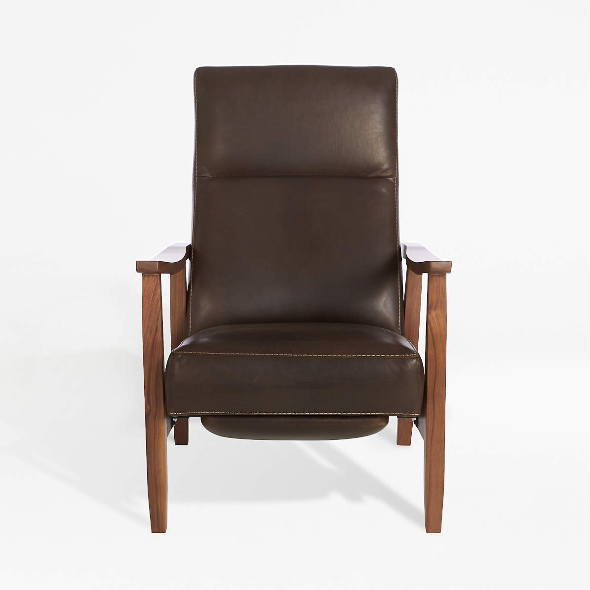 Greer Modern Leather Recliner Reviews Crate And Barrel