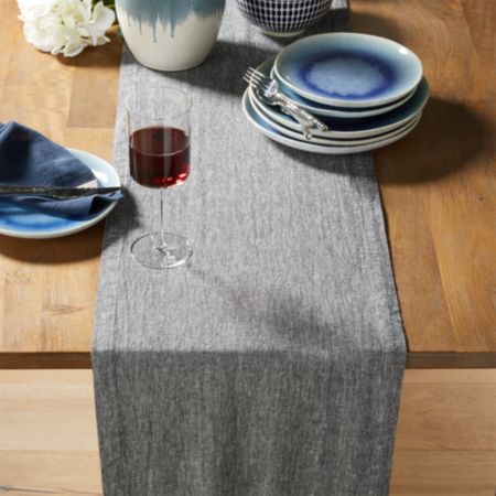 Grey Table Runner