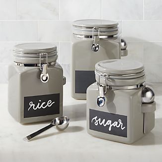 Kitchen Canisters Crate And Barrel