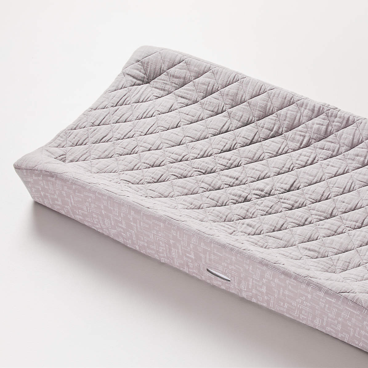 grey changing pad