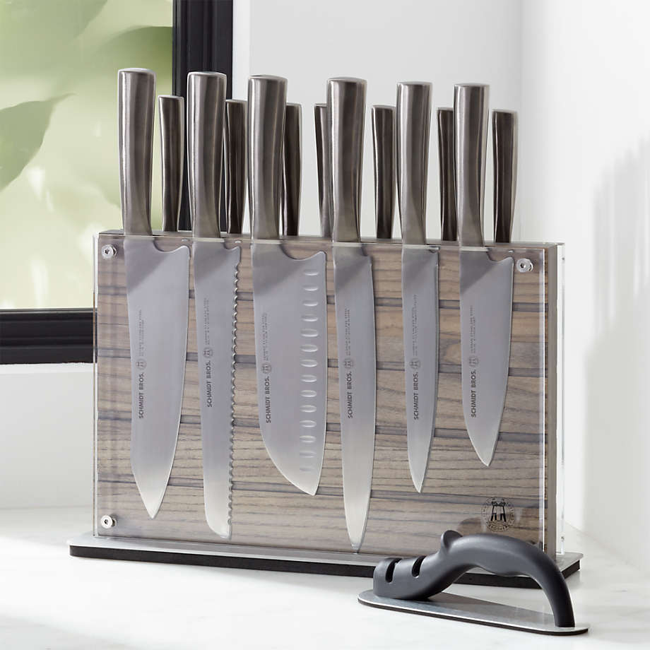 Ginsu Gourmet Chikara Series Forged 8-Piece Japanese Steel Knife Set 