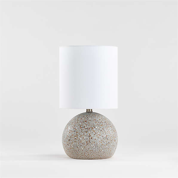 grey and rose gold lamp