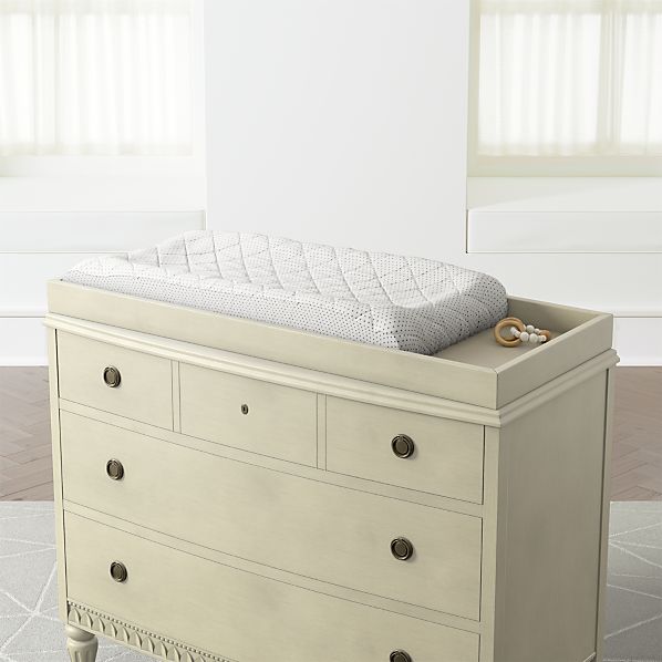 Gustavian Changing Table Topper Crate And Barrel
