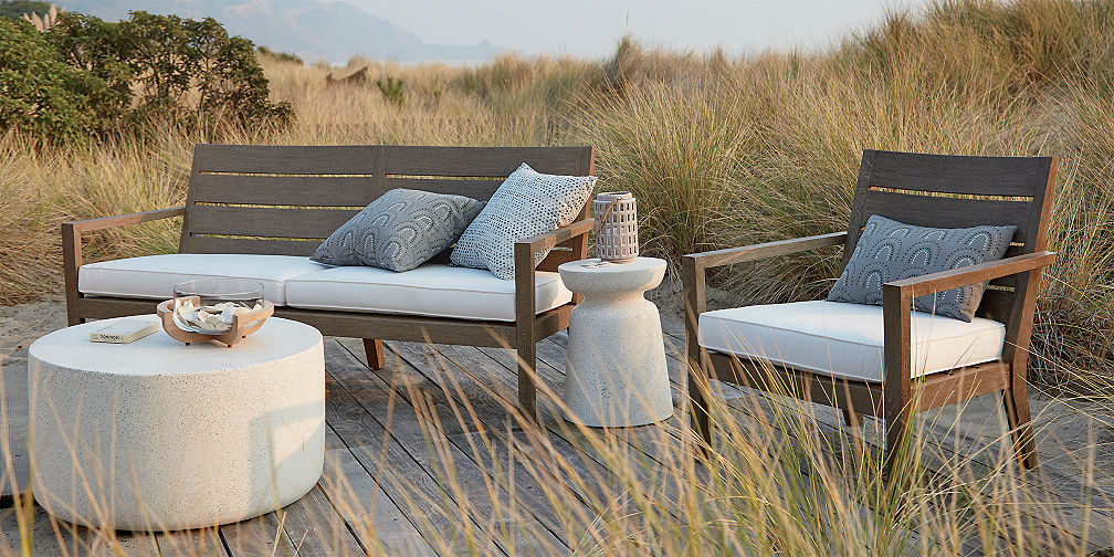 Outdoor Patio Lounge Furniture Crate And Barrel