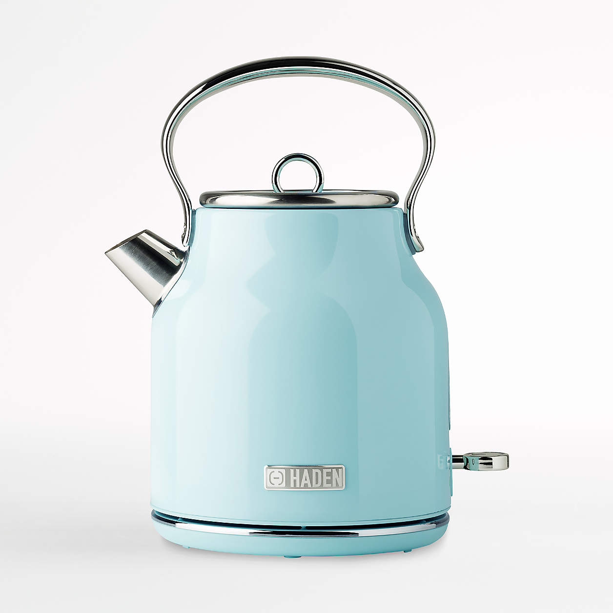Haden Turquoise Heritage Kettle + Reviews Crate and Barrel