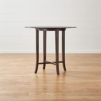 Halo Ebony Round High Dining Tables