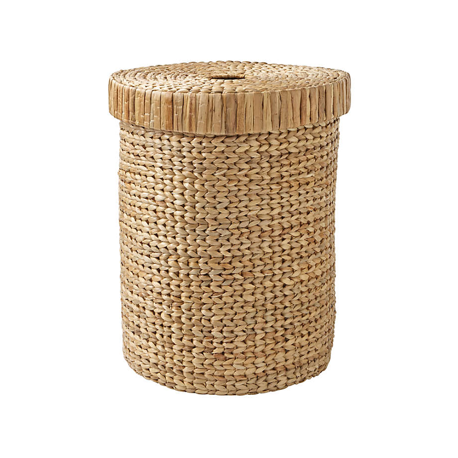 Natural Wonderful Wicker Laundry Hamper + Reviews Crate and Barrel