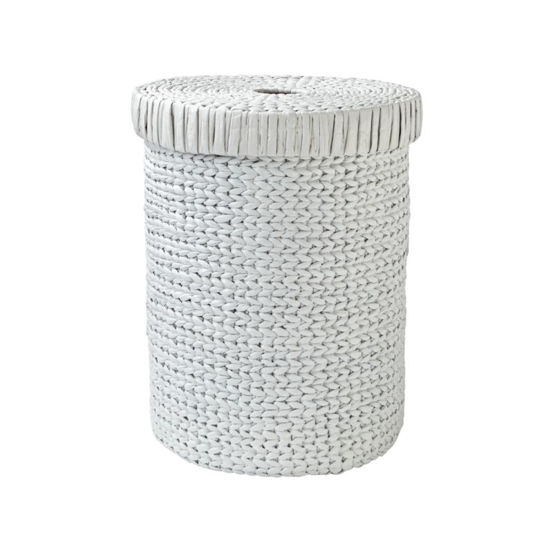 wicker laundry hamper