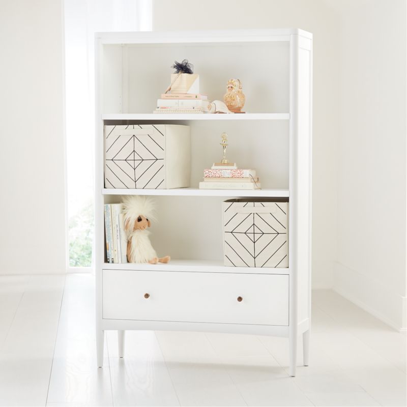 bookcase changing table