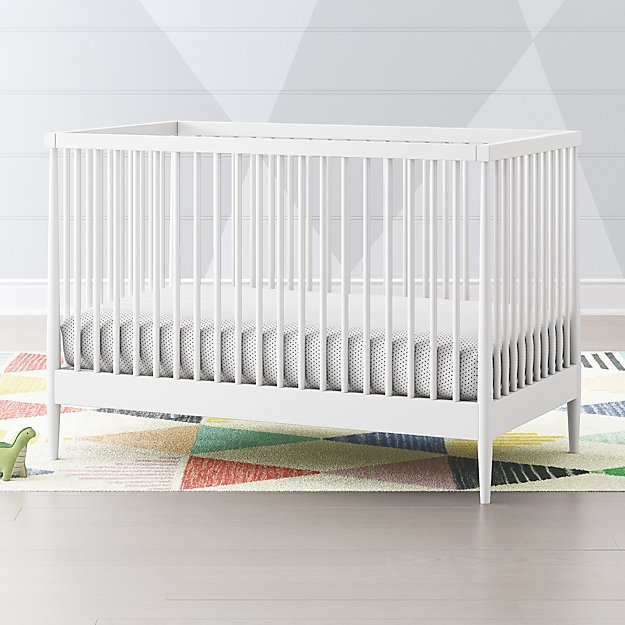 Shop Hampshire White Crib from Crate and Barrel on Openhaus