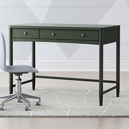 Hampshire Olive Green Kids Desk Reviews Crate And Barrel Canada