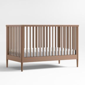 Image of Hampshire Brown Wood Convertible Crib