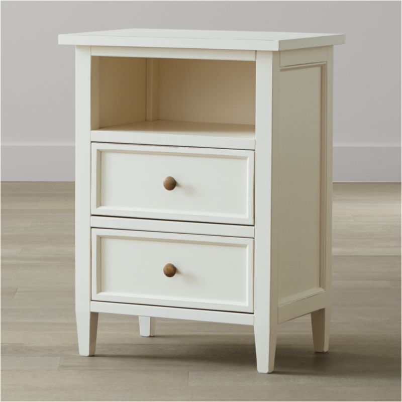 Harbor Dama 2 Drawer Nightstand Reviews Crate And Barrel