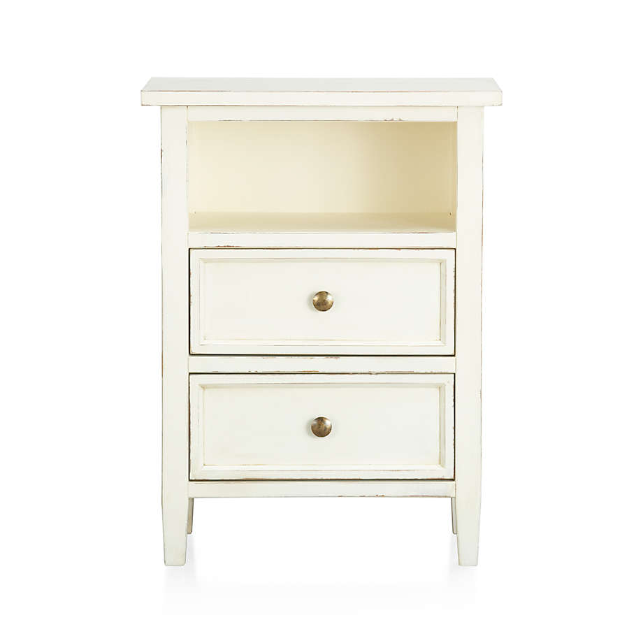 Harbor Dama 2 Drawer Nightstand Reviews Crate And Barrel