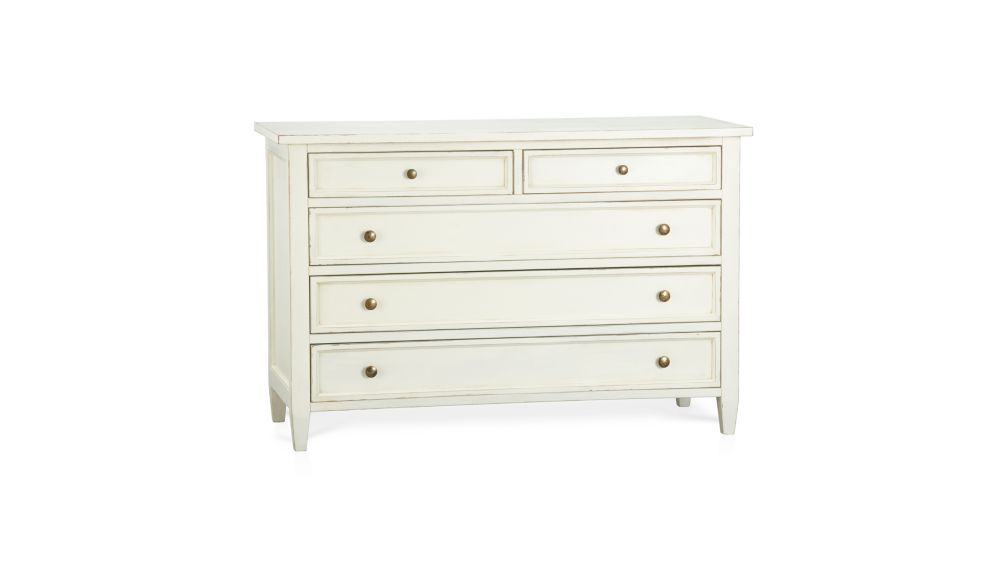 Harbor White 5Drawer Dresser in Dressers & Chests + Reviews Crate