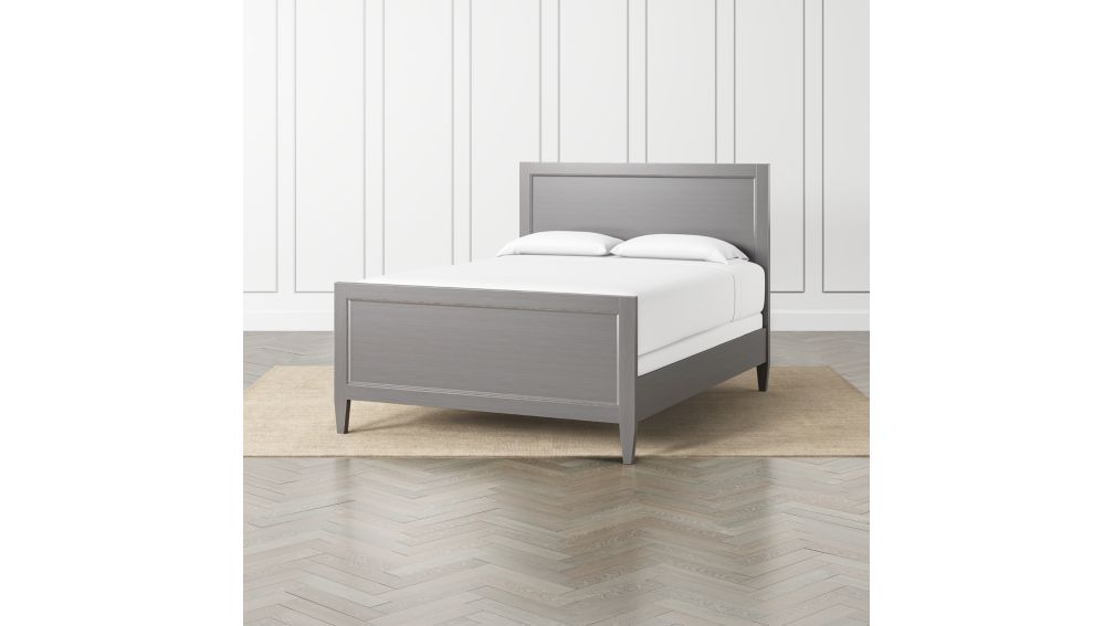 Harbor Bed Grigio | Crate and Barrel