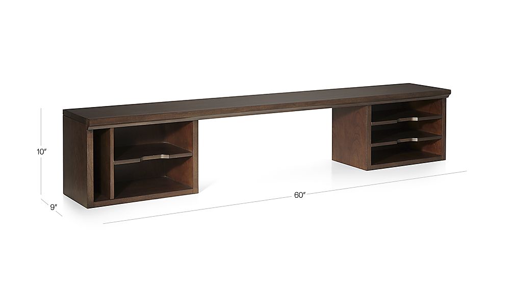 Harrison 60 Cognac Desk Hutch Reviews Crate And Barrel Tap To Zoom Image With Dimension For Harrison 60 Cognac Desk Hutch