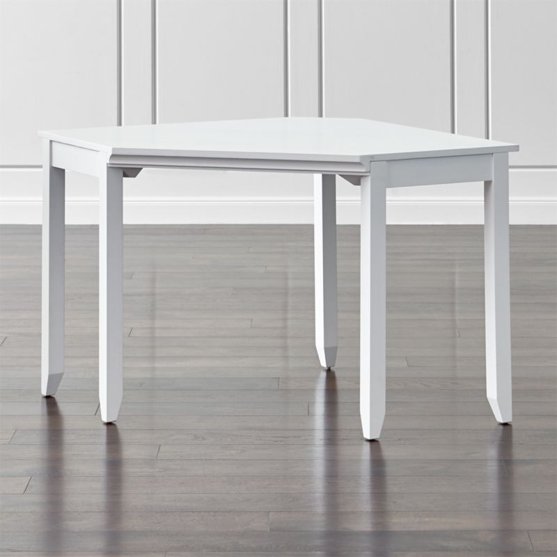 Harrison White Modular Corner Desk Crate and Barrel