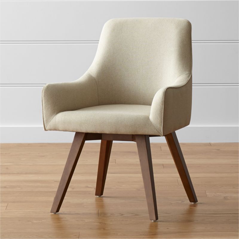 Harvey Chair Natural | Crate and Barrel