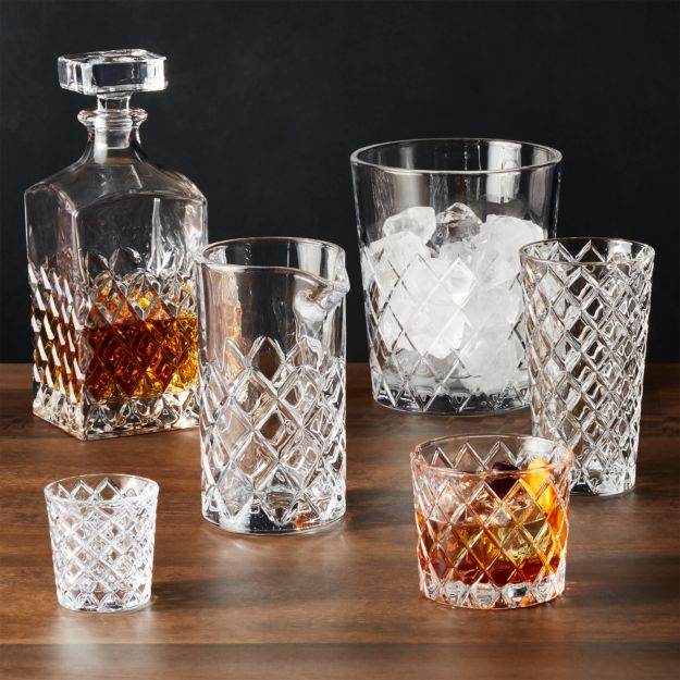 Hatch Shot Glass in Cordial & Shot Glasses + Reviews Crate and Barrel