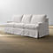 Hathaway Slipcovered Swivel Glider | Crate and Barrel