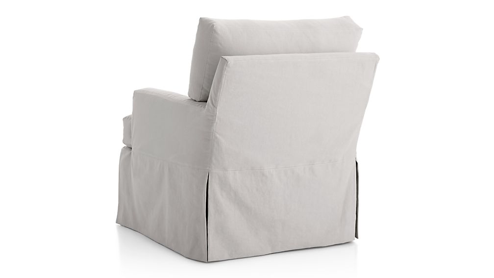 Hathaway Slipcovered Chair Crate and Barrel
