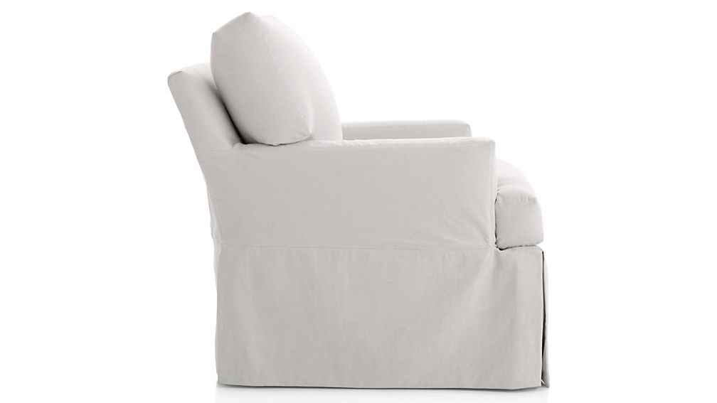 Hathaway Slipcovered Chair Crate and Barrel