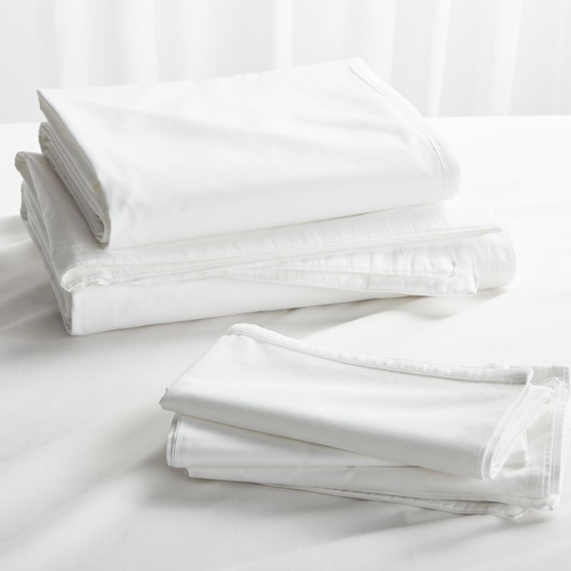 Haven White Bedding Set Crate And Barrel