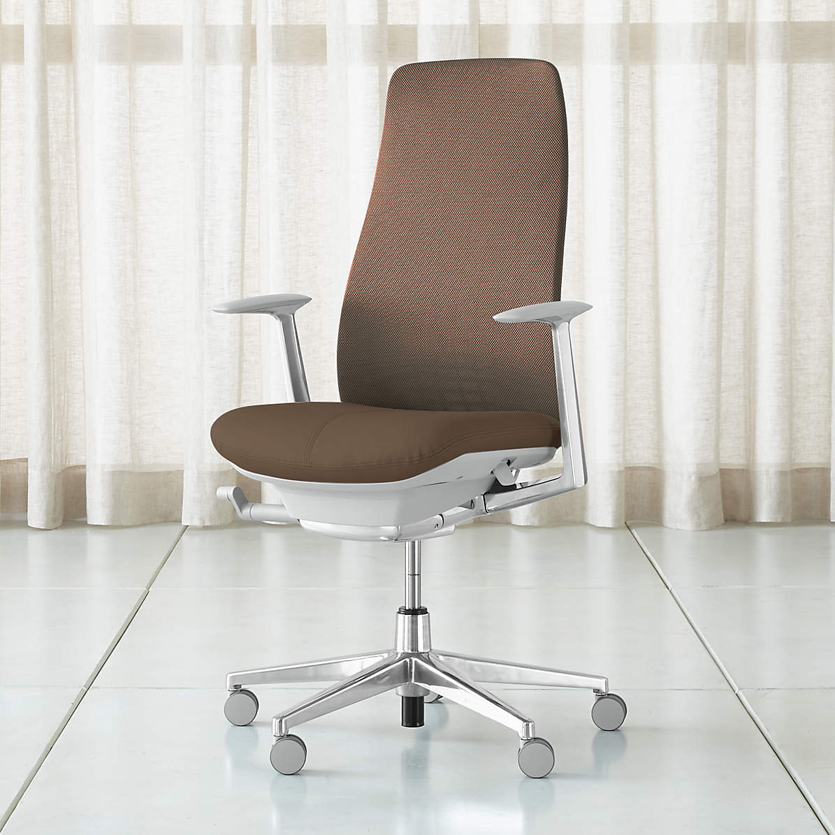Haworth Java Fern High Back Desk Chair Reviews Crate And Barrel
