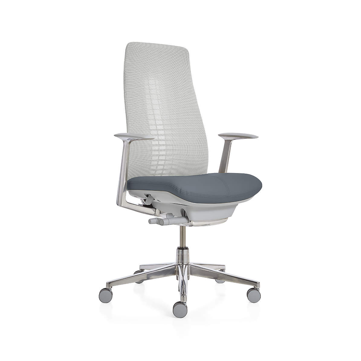 haworth storm fern high back desk chair  reviews  crate