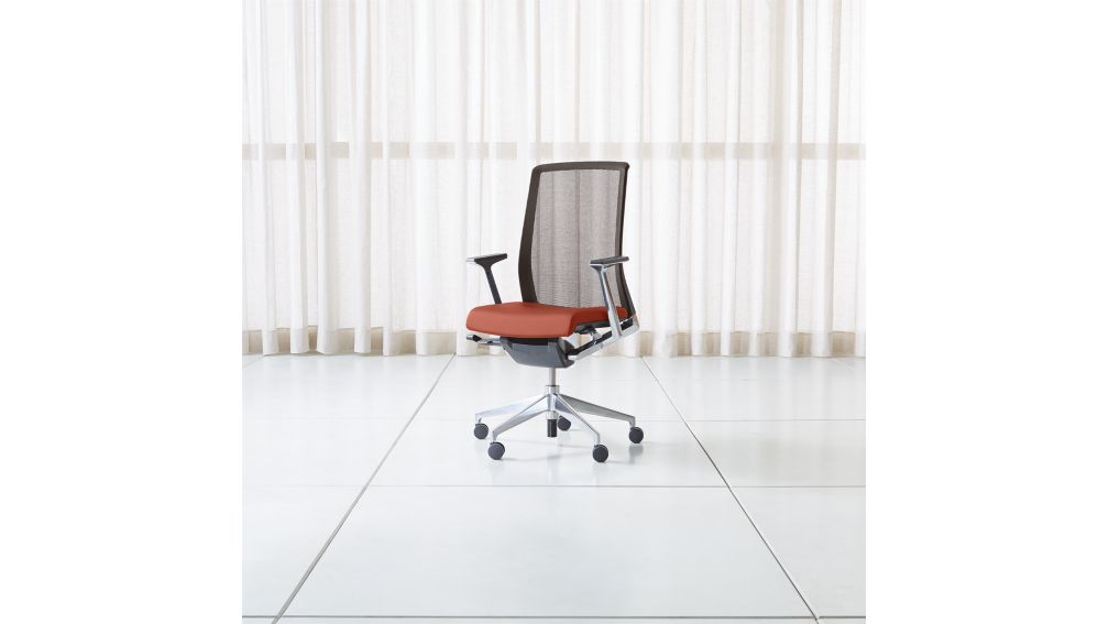 Haworth Wine Very Task Chair + Reviews Crate and Barrel