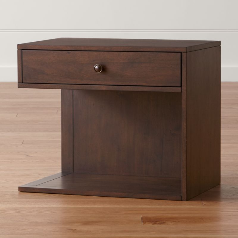 Hayden Right Nightstand + Reviews Crate and Barrel
