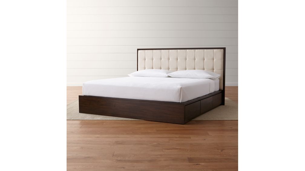 King Storage Bed