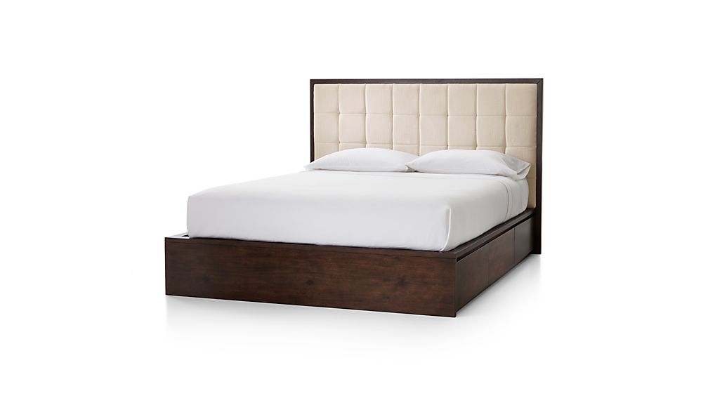 Hayden King Storage Bed Crate and Barrel